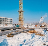 Ход строительства дома № 2.1 в ЖК Мёд -
