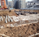 Ход строительства дома 4 в ЖК Алтын Яр -