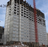 Ход строительства дома № 22 в ЖК Новая Кузнечиха -