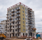 Ход строительства дома Корпус 4, 1 этап в ЖК Соседи -