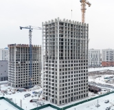 Ход строительства дома № 117, корпус 12 (4А) в ЖК Фатера -