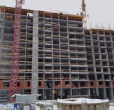 Ход строительства дома 4.4 в ЖК Первый Академ -