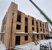 Ход строительства дома 38 в ЖК Альпийский квартал -