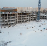 Ход строительства дома 29 (ГП-1) в ЖД Рассвет -