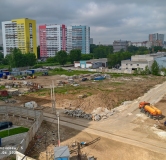 Ход строительства дома 5, секция 1.1, 1.2, 1.3, 1.4 в ЖК Красное Яблоко -