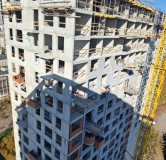 Ход строительства дома 26, секция 3,4 в ЖК Б-26 -