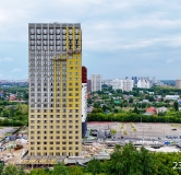 Ход строительства дома № 4А, корпус 1 в ЖК Скандиа. Квартал у реки -
