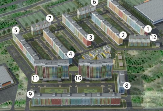 Дом № 7 в ЖК Корабли