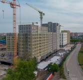 Ход строительства дома № 28 (ГП-1) в ЖК Новатор -