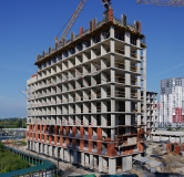 Ход строительства дома 10, корпус 3 в ЖК Остров-сад -