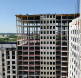 Ход строительства дома 29б, 2 этап, секция 5-8 в ЖК Заря -