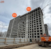 Ход строительства дома 36 в ЖК Авиатор (Авиатоr) -
