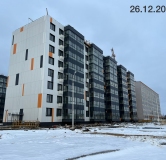 Ход строительства дома 6 в ЖК Наши Баташи -