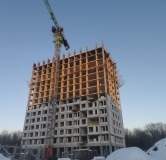 Ход строительства дома 25 в ЖК Один -