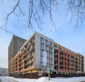 Ход строительства дома 1 в ЖК Авторы на Годовикова -