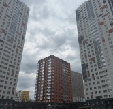 Ход строительства дома 17.1 в ЖК Спутник-1 -