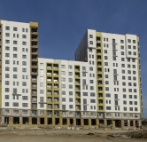 Ход строительства дома 4 в ЖК Тайгинский Парк -