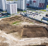 Ход строительства дома 10, корпус 2 в ЖК Остров-сад -