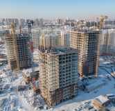 Ход строительства дома № 1 в ЖК АйвазоSKY -