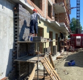 Ход строительства дома 20 в ЖК Мичурин -
