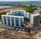 Ход строительства дома 1 в ЖК Самоцветы -