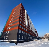 Ход строительства дома № 1 в ЖК Сормовский Дуэт -