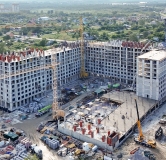 Ход строительства дома 14, корпус 1 в ЖК Остров-сад -