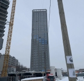 Ход строительства дома 145 в ЖК Динамика -
