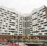 Ход строительства дома 8, 1 этап в ЖК Новобережье -