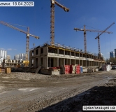 Ход строительства дома 9, корпус 2 в ЖК Цивилизация на Неве -