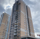 Ход строительства дома № 95В, 2 этап в ЖК На Ленина -