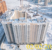 Ход строительства дома 11 в Микрорайон Нанжуль-Солнечный -