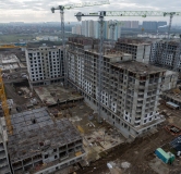 Ход строительства дома Литер 1, квартал 1.3 в ЖК Первое место -