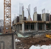 Ход строительства дома 1 в ЖК Маяковский -