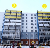 Ход строительства дома 12, секция 2 в ЖК Предместье -