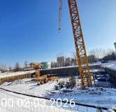 Ход строительства дома 40 в ЖК Первомайский -