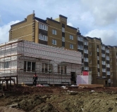 Ход строительства дома 13 в ЖК Весенний в мкр. 38 -