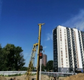 Ход строительства дома 13 в ЖК Квартал на Игарской -