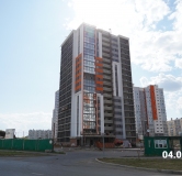 Ход строительства дома 55 в ЖК Дружный -