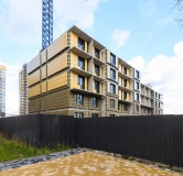 Ход строительства дома Позиция 14.2 в ЖК Яблоневые сады -