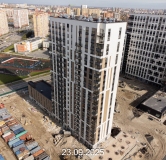 Ход строительства дома № 10, ГП-72.209 в ЖК Прео -