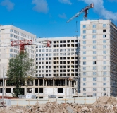 Ход строительства дома корпус 1 в ЖК Glorax Парголово -