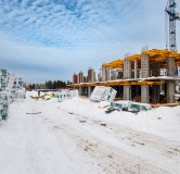 Ход строительства дома 9 в ЖК Город-парк -