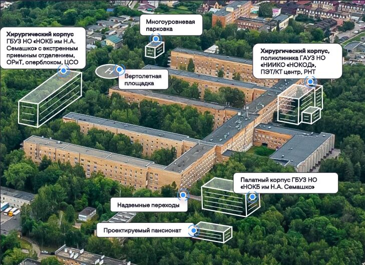 Представлен предполагаемый проект будущего «Города здоровья» в Нижнем Новгороде - фото 1
