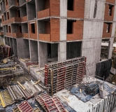 Ход строительства дома 1 в ЖК Дружный-3 -