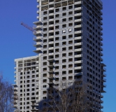 Ход строительства дома 1 в ЖК Да на Амундсена -