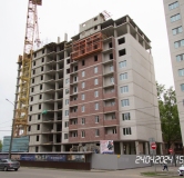 Ход строительства дома № 1 в ЖК На Беговой -