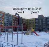 Ход строительства дома 1 в ЖК Ключевой -