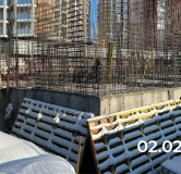 Ход строительства дома 14 в ЖК Верба -