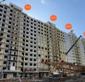 Ход строительства дома 31 в ЖК Авиатоr -